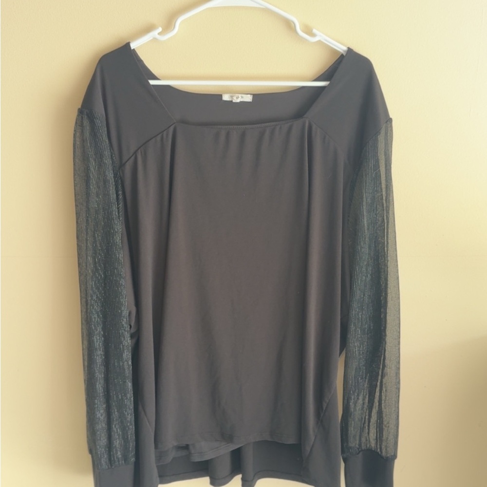 Elegant Black Women's Top